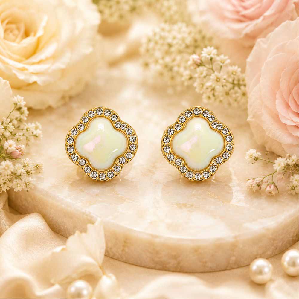 Elegant Clover Earrings