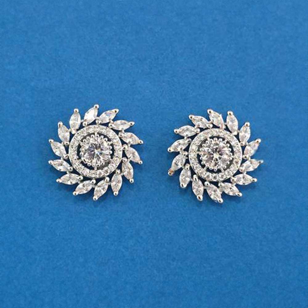 Elegant Twin Tone Tassel Earrings