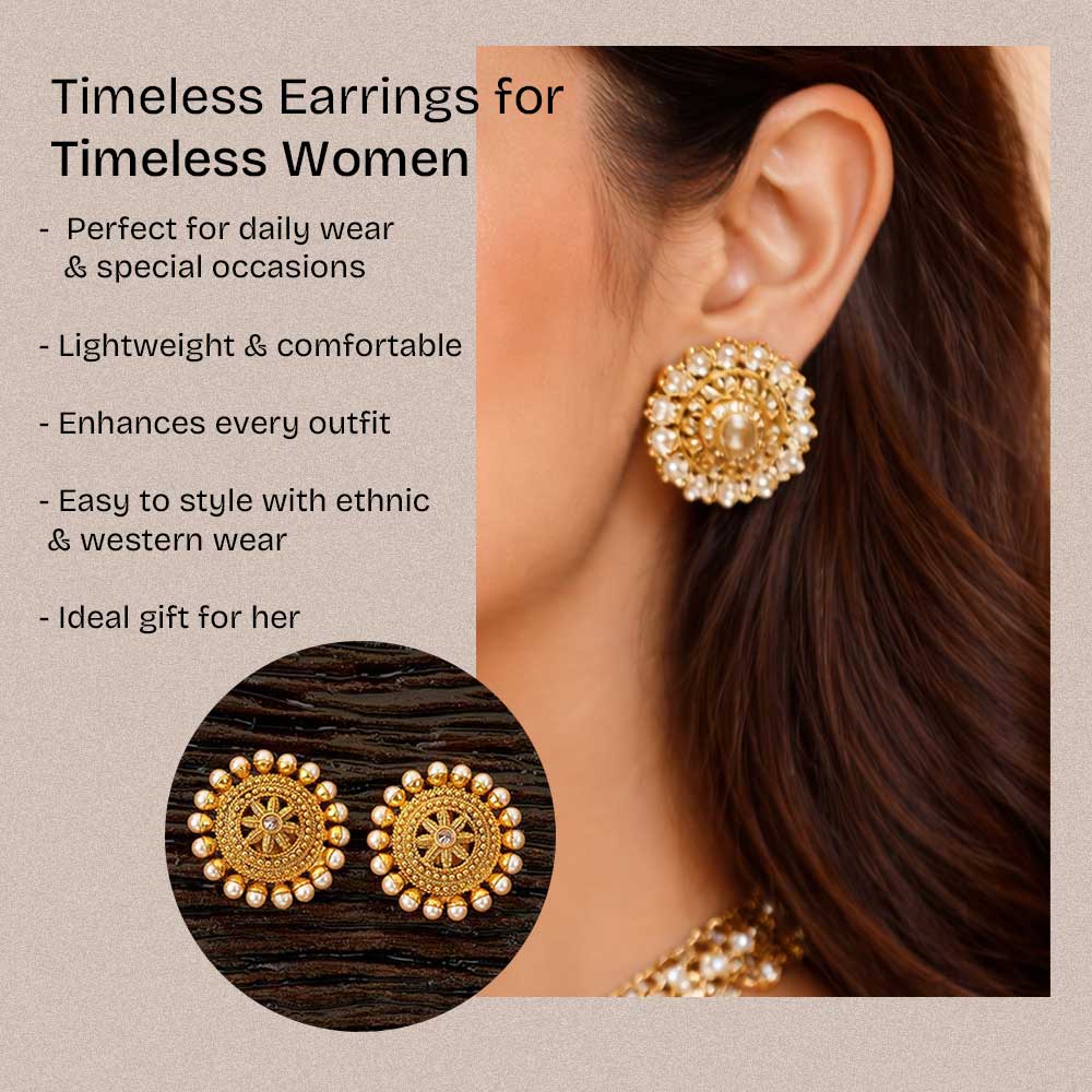 Timeless Earrings for Timeless Women