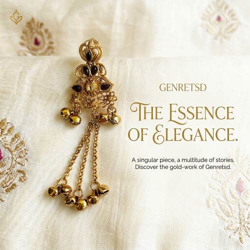 Royal Mint Kundan Drop Earrings